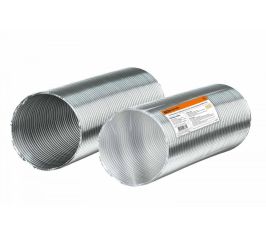 Воздуховод гофрированный алюминиевый