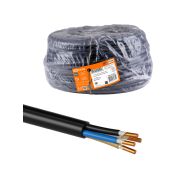 Кабель ВВГнг(А)-FRLSLTx 4х1,5 ок(N)-0,66 ГОСТ (100м) TDM