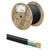 Кабель ВВГ-П нг(А)-LSLTx 3х2,5 ок(N, PE)-0,66 ГОСТ TDM