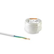 Провод ПВС 4х0,75 ГОСТ (10м), белый TDM