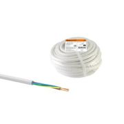 Провод ПВС 4х4 ГОСТ (20м), белый TDM