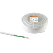 Провод ПВС 3х4 ГОСТ (100м), белый TDM