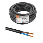 Провод ПВС 2х1,5 ГОСТ (10м), черный TDM