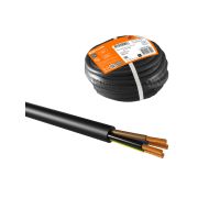 Провод ПВС 4х0,75 ГОСТ (5м), черный TDM