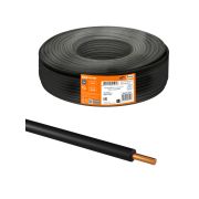 Провод ПуВ (ПВ-1) 1х16,0 ГОСТ (100м), черный TDM