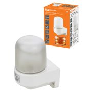 Светильник НПБ400-2 для сауны настенный, угловой, IP54, 60 Вт, белый, TDM