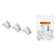 Заглушка торцевая пластиковая для шинопровода TLA-01-WH-Z, белая, TDM