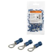 Наконечник кольцевой изолированный НКИ с легким вводом проводника 2,5-5 (100 шт.) TDM