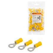 Наконечник кольцевой изолированный НКИ с легким вводом проводника 6,0-6 (100 шт.) TDM