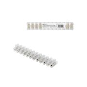 Зажим винтовой ЗВИ-15 полипропилен 1,5-6мм2 12пар 100°С белый (индивидуальная упаковка) TDM