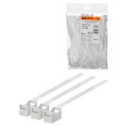 Крепеж ремешковый 7,6х165 белый (100шт) TDM