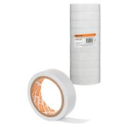 Изолента ПВХ 0,13*15мм Белая 10метров TDM