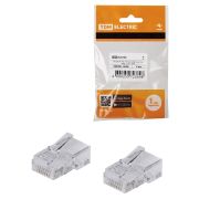 Разъем RJ-45 UTP для кабеля кат. 5Е, 8P8C (2 шт), TDM