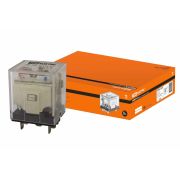 Реле РЭК77/4 с инд. 10А  12В AC TDM