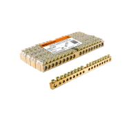 Шина «N» нулевая 6х9мм 18/1 (18 групп/крепеж по центру) TDM