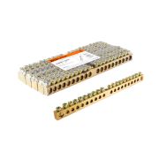 Шина «N» нулевая 6х9мм 20/1 (20 групп/крепеж по центру) TDM