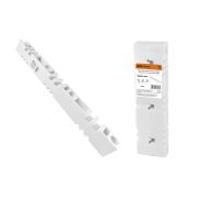 Изолятор шинный плоский ИШП 3П для шин 5 и 10 мм, длина 370 мм, межшинное растояние 125 мм TDM