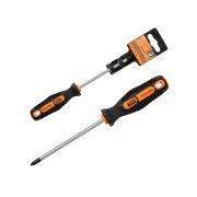 Отвертка крестовая двухкомпонентная, CR-V тип PH1x100, серия «Алмаз» TDM