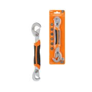 Ключ универсальный самозажимной 9-22 мм, прорезиненная рукоятка, блистер, «Гранит» TDM