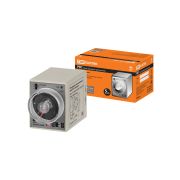 Реле времени 4-диапазоннное 2 режима цокольное РВ1C-2реж-6сек/60мин-5А-230В-8Ц TDM