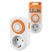 Таймер розеточный механический ТРМ-01-30мин/24ч-16А (суточный) TDM