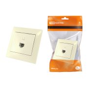 Розетка компьютерная RJ45  сл. кость «Лама» TDM