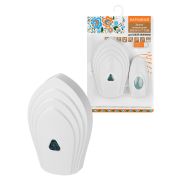 Звонок беспроводной на батарейках «народный» ЗББ-Н-11/7-32М (32 мелодии, кнопка IP30, 2х1,5В АА, открытый код)