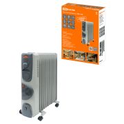 Масл. обогрев. МО-11ТВ, 2500 Вт, 11 сек, вент, рег. мощн. (1000/1500/2500+400 Вт), термостат, TDM