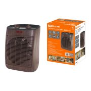 Тепловентилятор ТВ-4, «ЭКО», 2000 Вт, регул. мощн. (1200/2000 Вт), термостат, венге, TDM