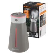 Портативный увлажнитель воздуха «Ареал мини», 0,38 л, RGB, насадки: вентилятор, ночник, серый, TDM