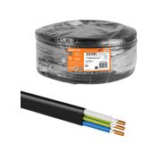 Кабель ВВГ-Пнг(А)-FRLS 3х2,5 ок(N, PE)-0,66 ГОСТ (100м) TDM