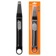 Зажигалка пьезоэлектрическая бытовая ПЗ-01, черная, TDM