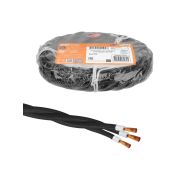 Ретро провод «Эко» 3х1,5 витой ГОСТ черный (10м) TDM