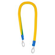 Провод заземления ПЗ 6 мм² - наконечник М6 - длина 200 мм (упак. 5 шт.) TDM