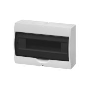 Щит ЩРН-П-15 модулей, навесной, пластик, белый, дымчатая дверца, без шин, IP41 TDM