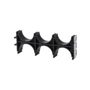 Кластер тройной, двухсторонний для двустенной трубы D50 мм TDM